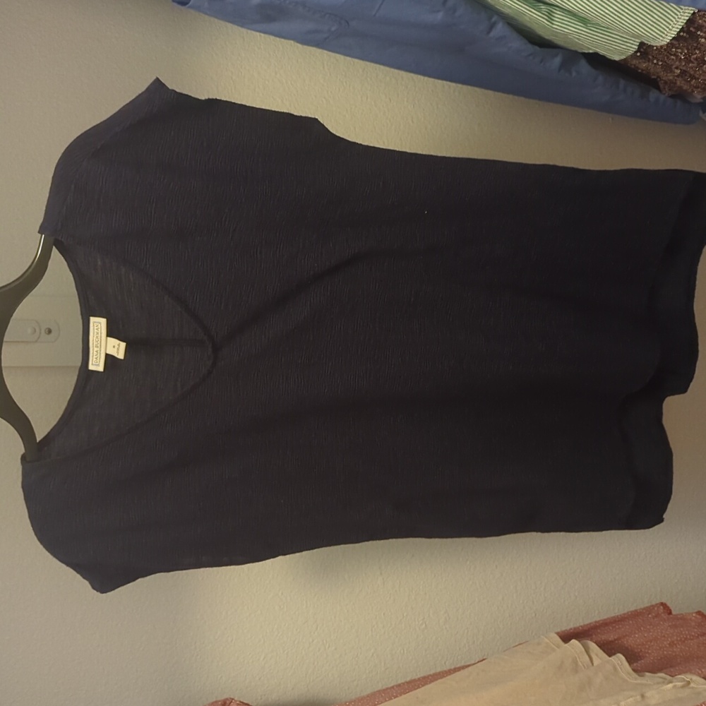 Dana Buchman short sleeve blouse